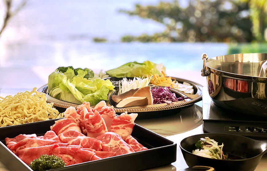 あぐー豚のしゃぶしゃぶ